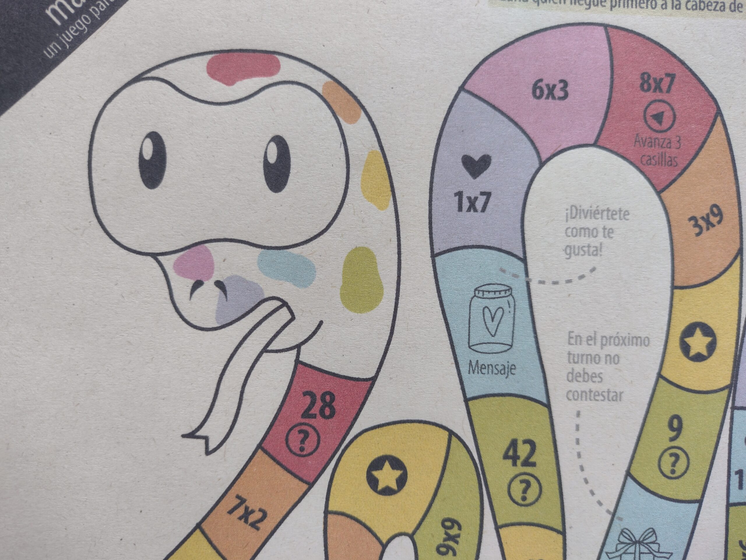 Juego para aprender a multiplicar